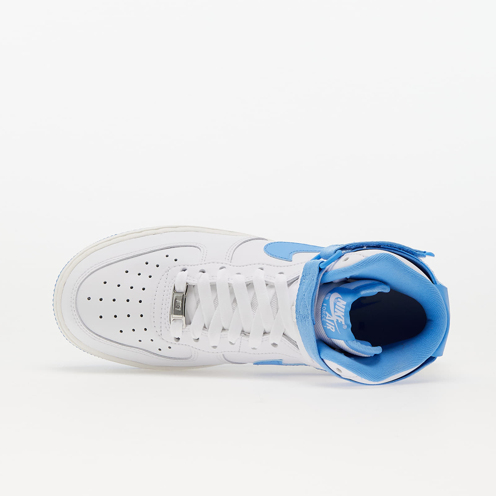 Sneakers und Schuhe für Frauen Nike WMNS Air Force 1 High OG QS White/ University Blue-Sail Blanc