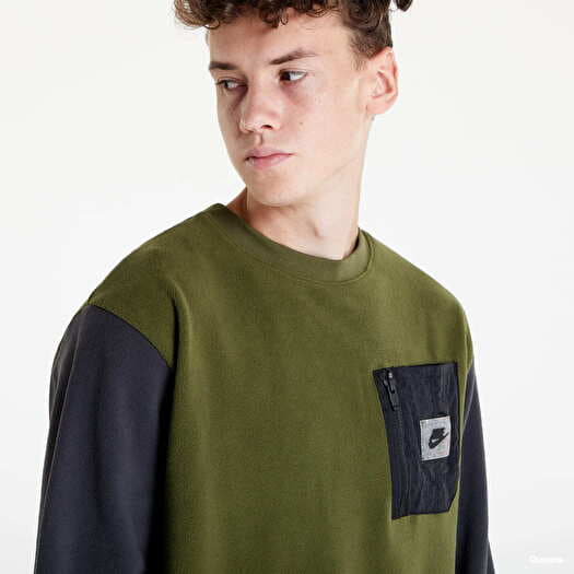 Hoodies and sweatshirts Nike Sportswear Therma-FIT Utility Fleece Sweatshirt  Green | Queens