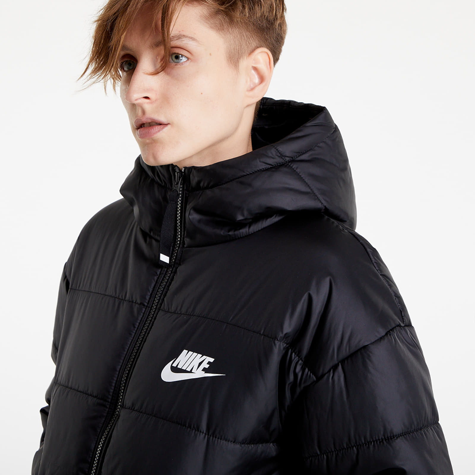 Jackets and Coats Nike Sportswear Syn Tf Rpl Hd Jacket Black | Queens