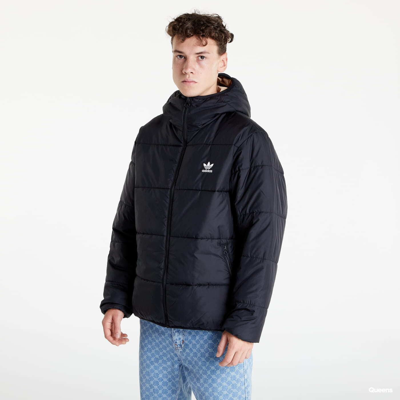 Jackets adidas Originals Pad Rev Jacket Black Beige Queens