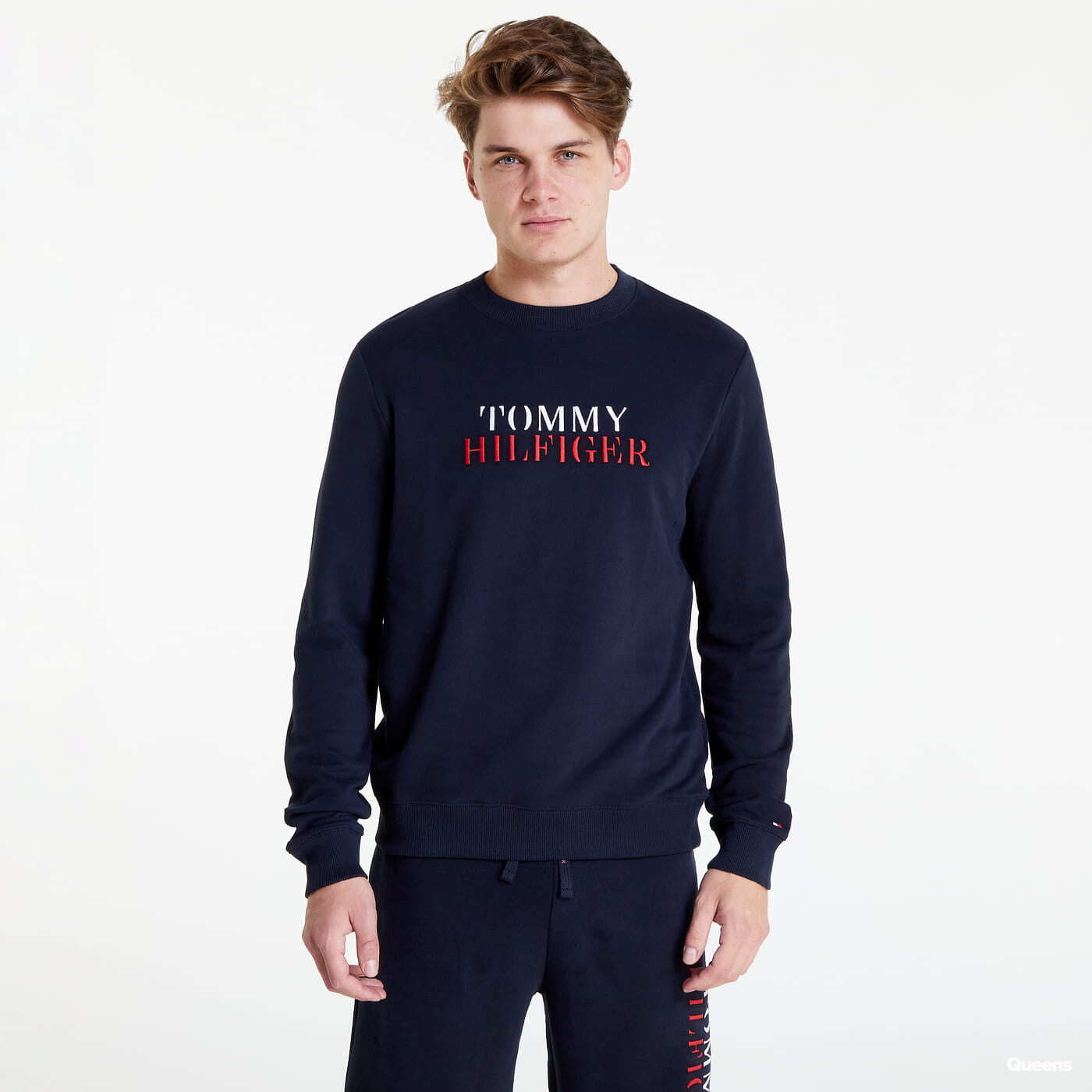 Hoodies en truien Tommy Hilfiger Track Top Sweatshirt Navy