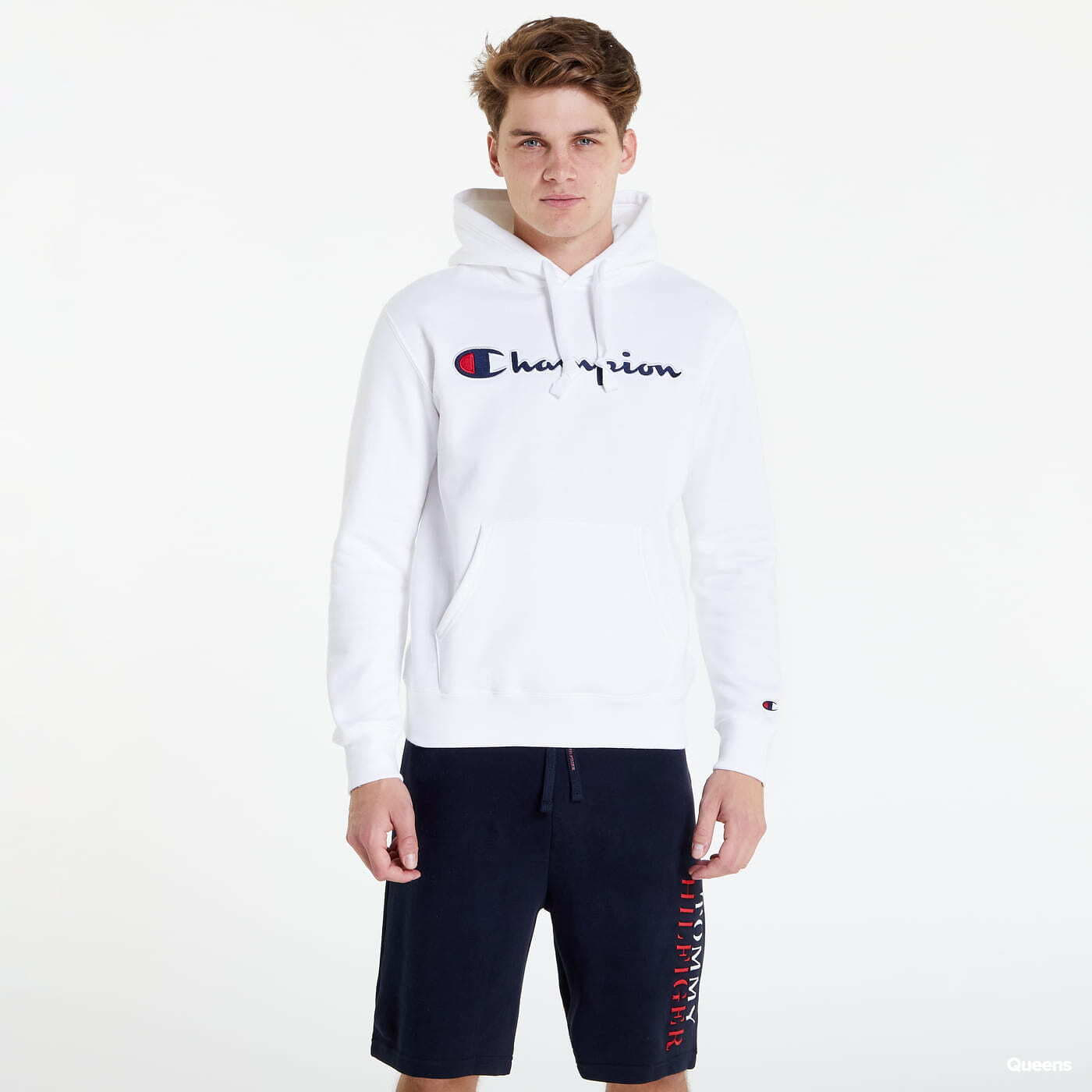 Champions white hoodie online