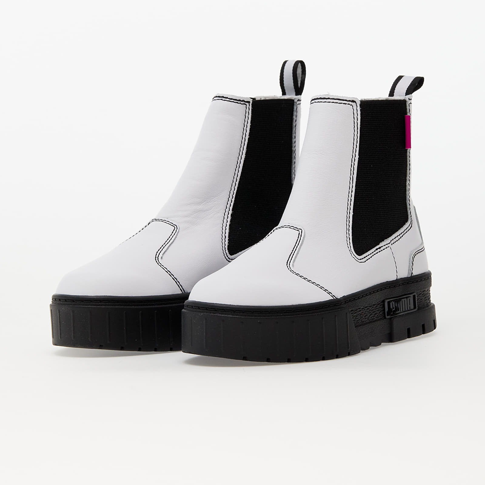 Dámské tenisky a boty Puma Mayze Chelsea Pop Wns Puma White-Puma Black