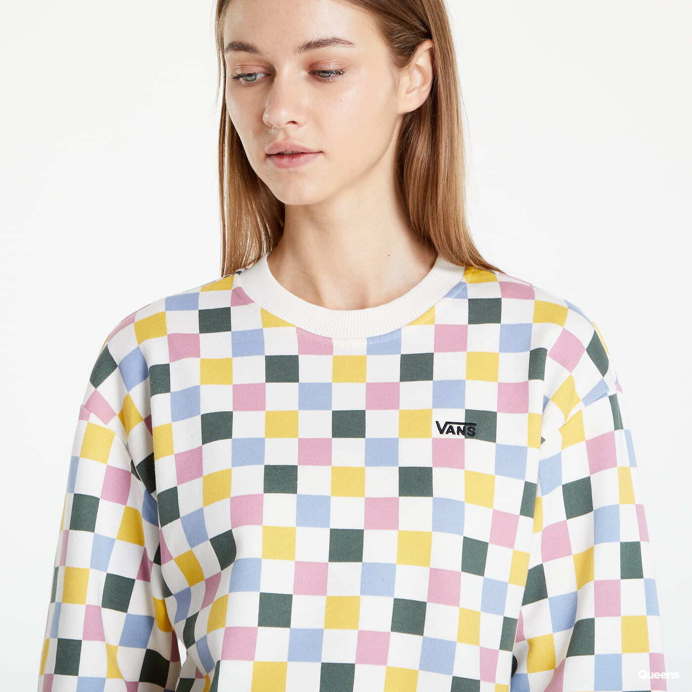 Checkered sweatshirt hot sale vans