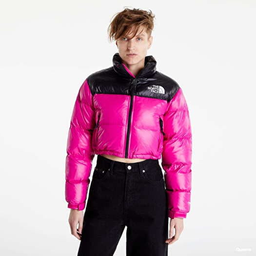 Jackets The North Face Nuptse Short Jacket Fuschia Pink Queens