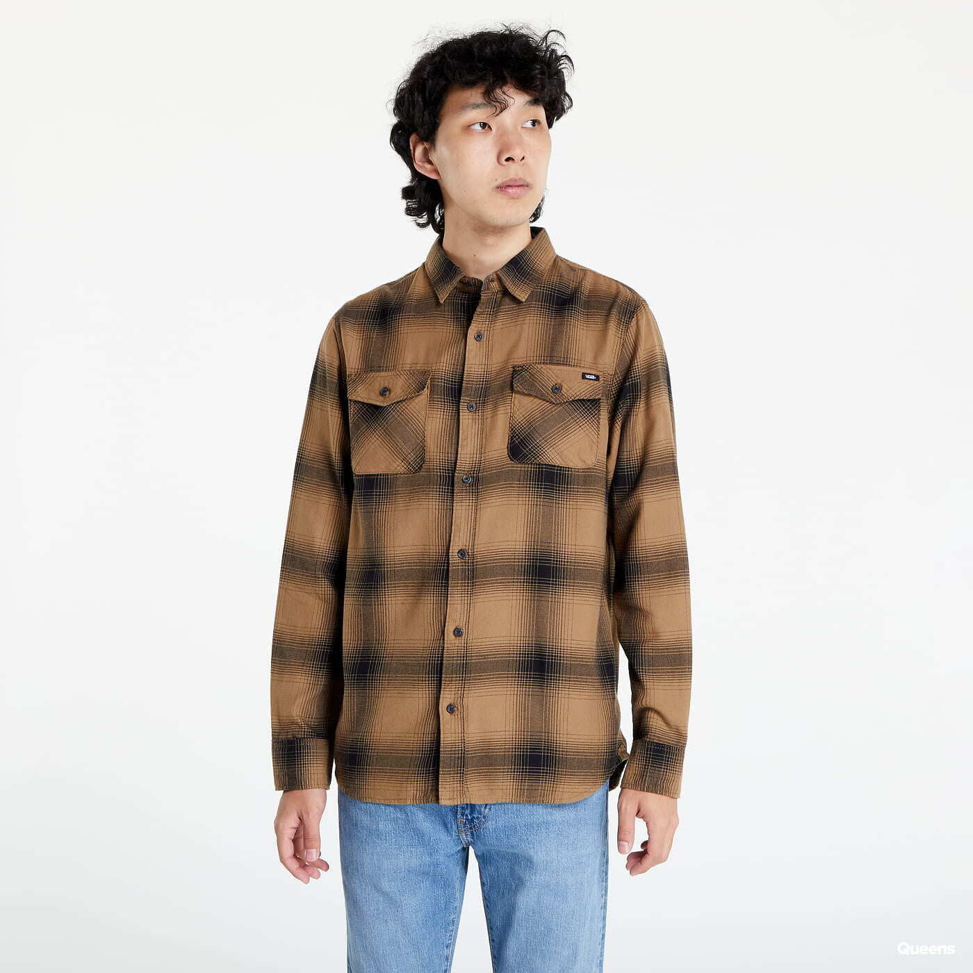 Košele Vans MN Monterey III Shirt Brown