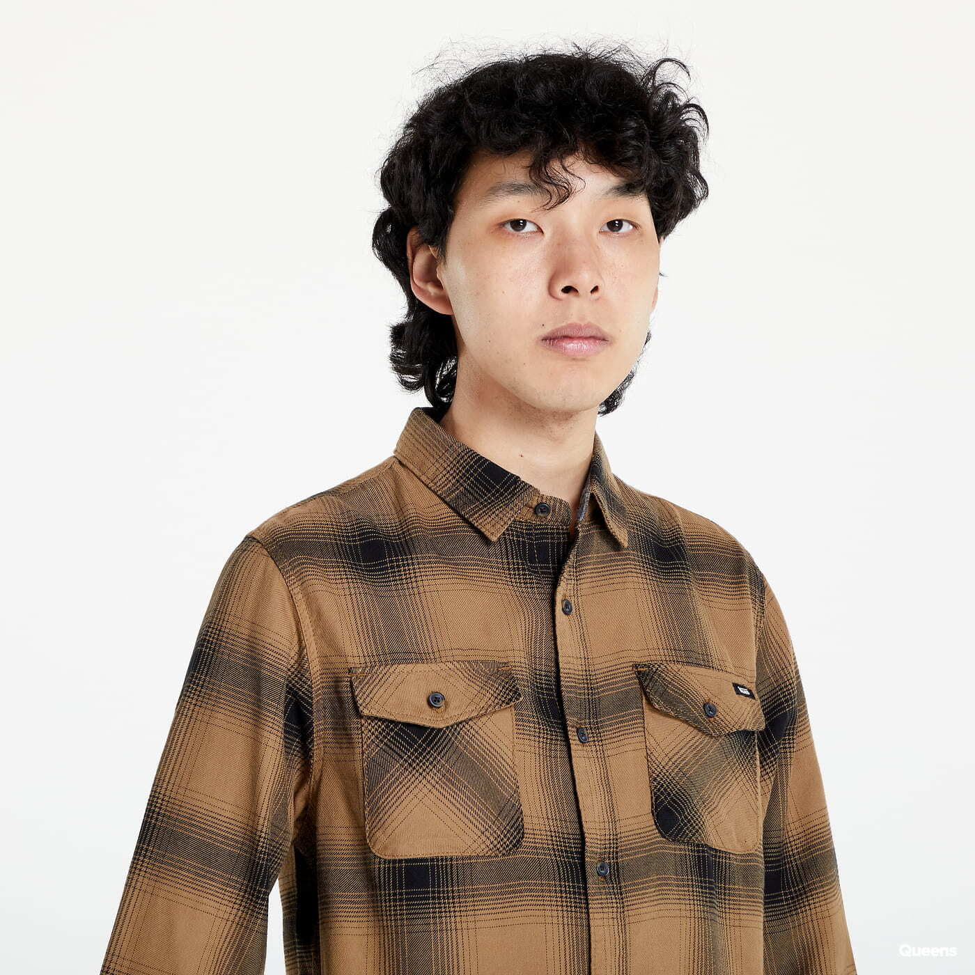 Košele Vans MN Monterey III Shirt Brown