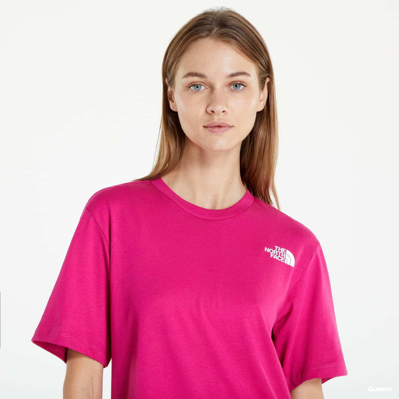 T shirts The North Face W Relaxed RB T Shirt Pink Queens