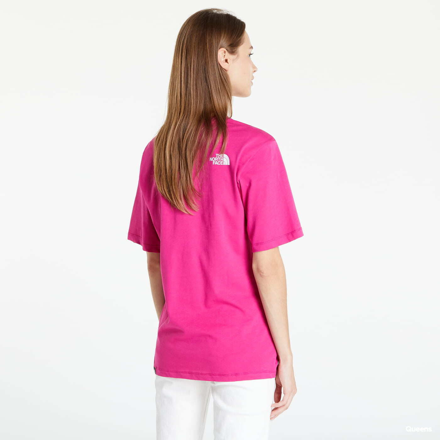 Trička The North Face W Relaxed Fine T-Shirt Pink