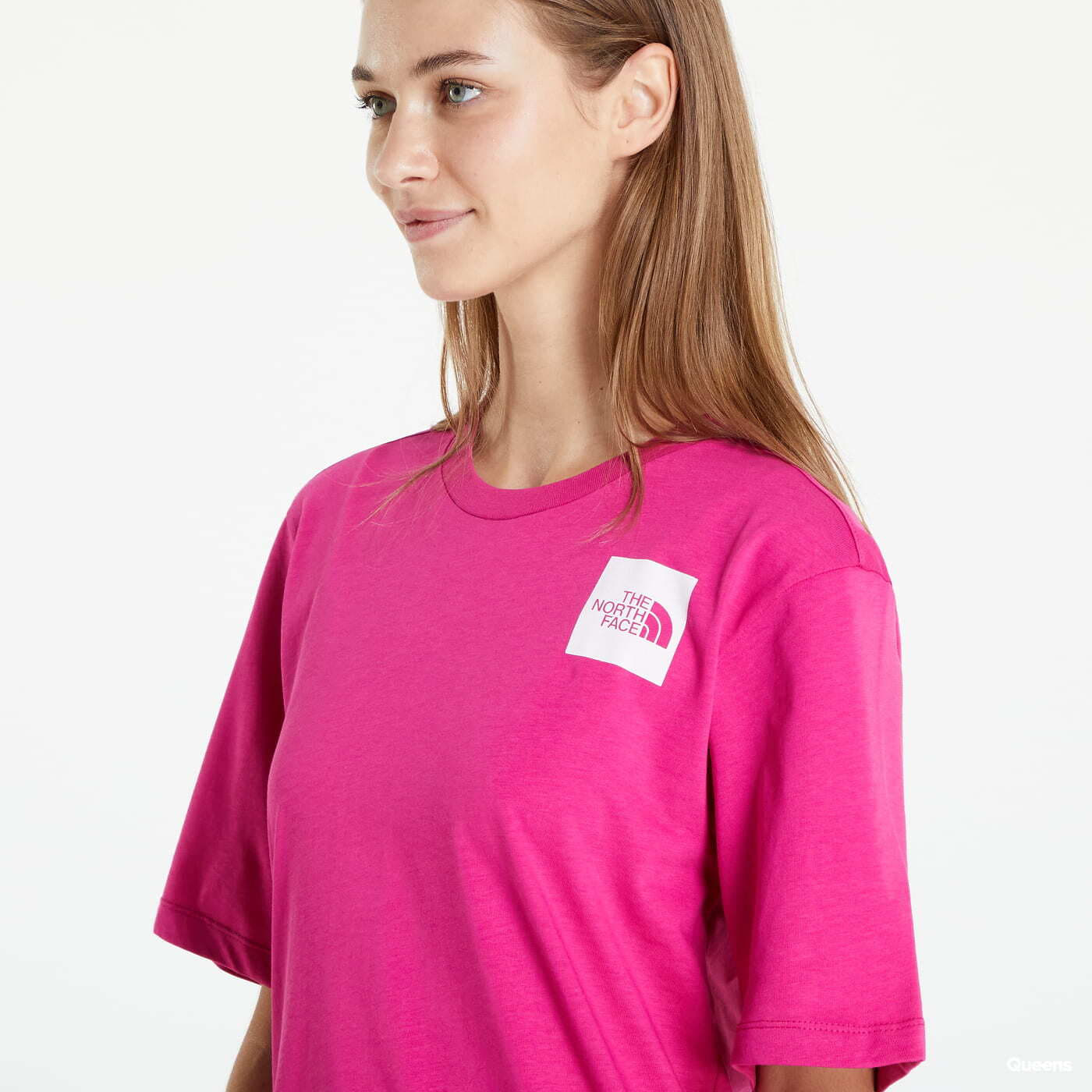 Trička The North Face W Relaxed Fine T-Shirt Pink