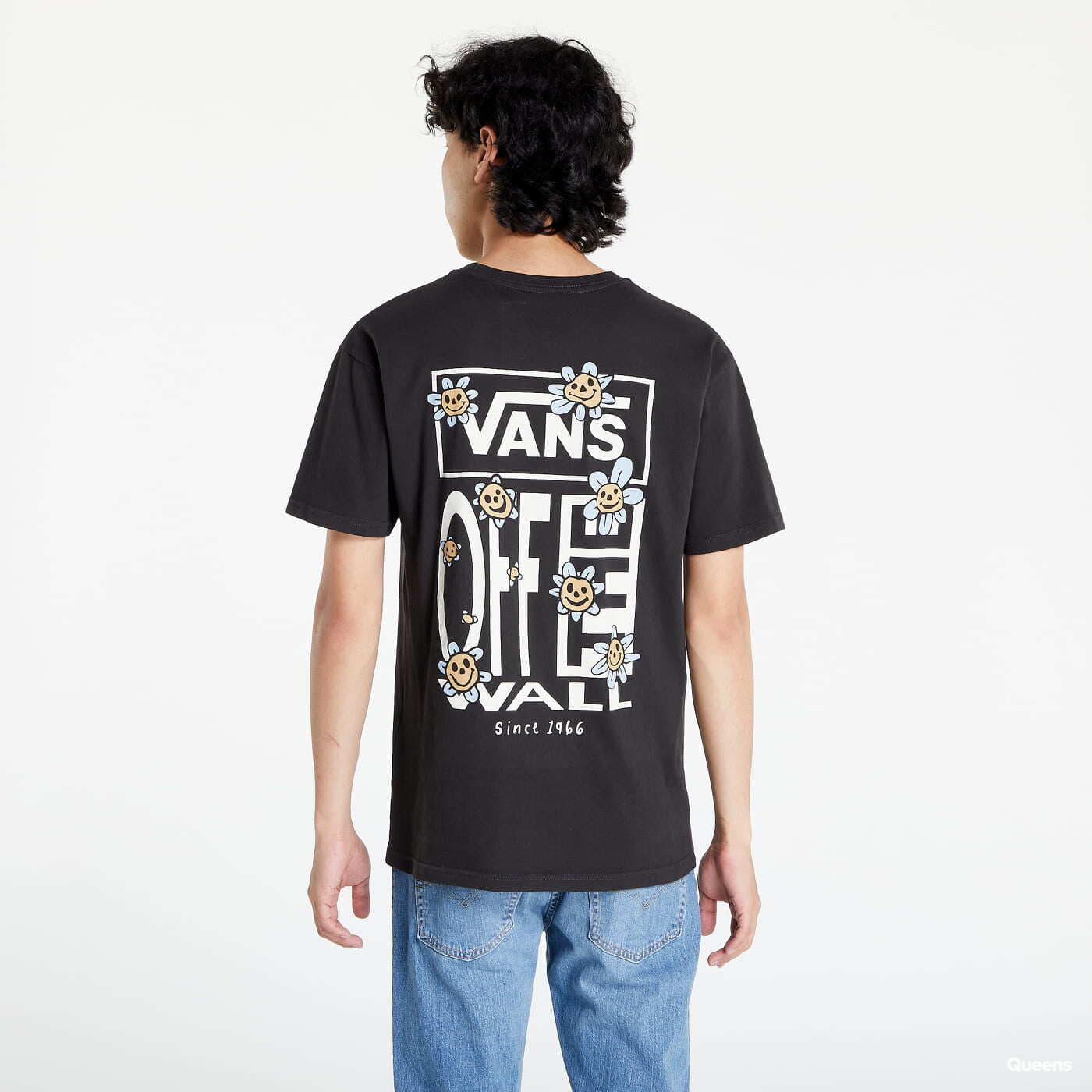 Vans floral t shirt on sale
