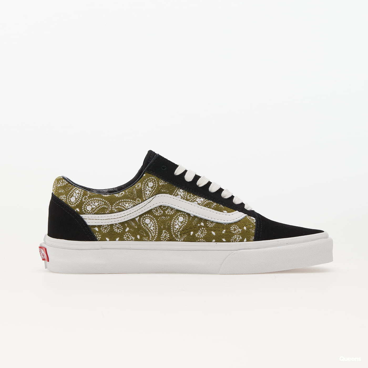 Men's sneakers and shoes Vans Old Skool Paisley Black/ Olive