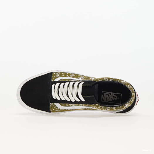 Vans old skool black and gold shop