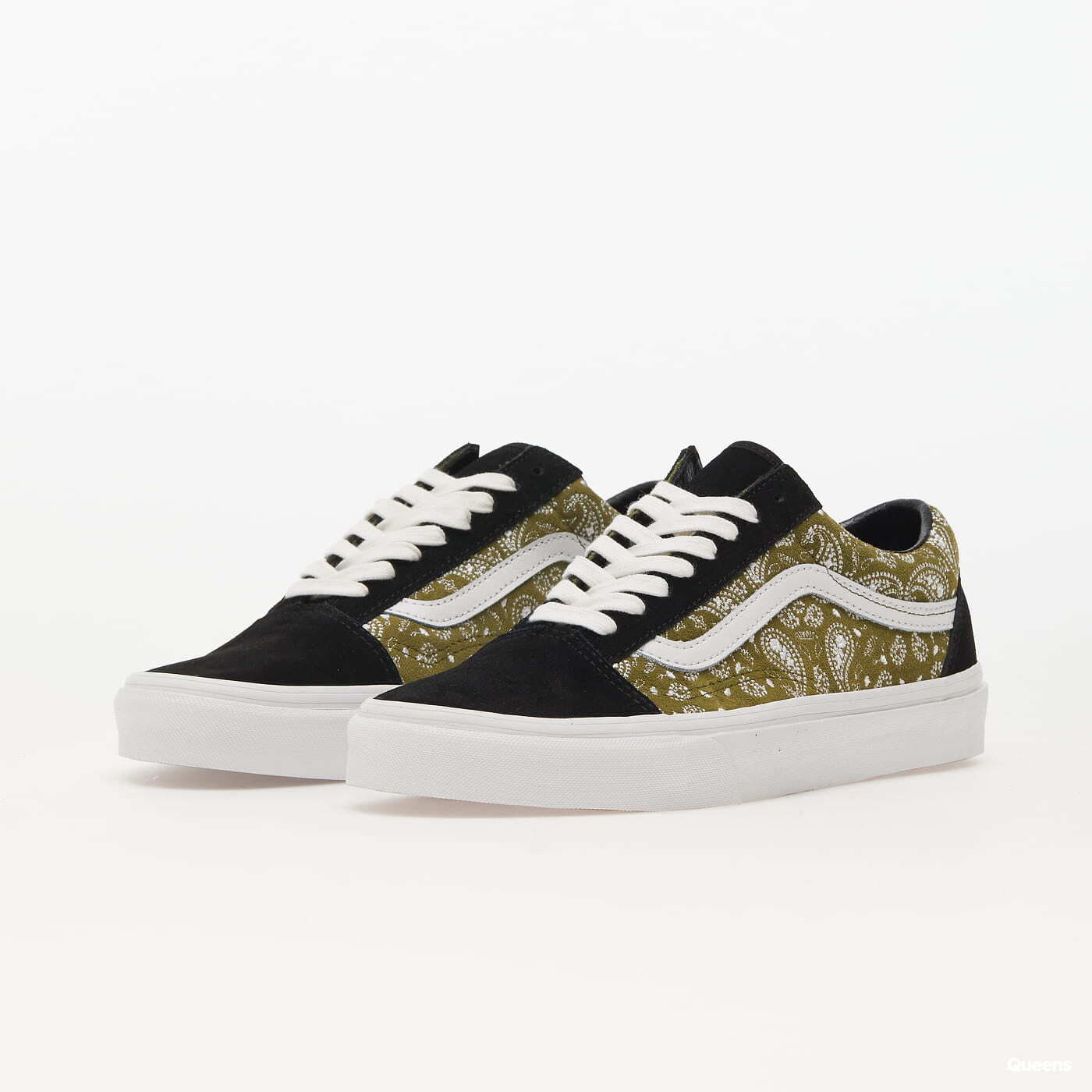 Vans old skool black gold discount