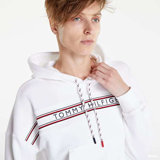 Sweatshirt Tommy Hilfiger Signature Tape Drawstring Hoodie