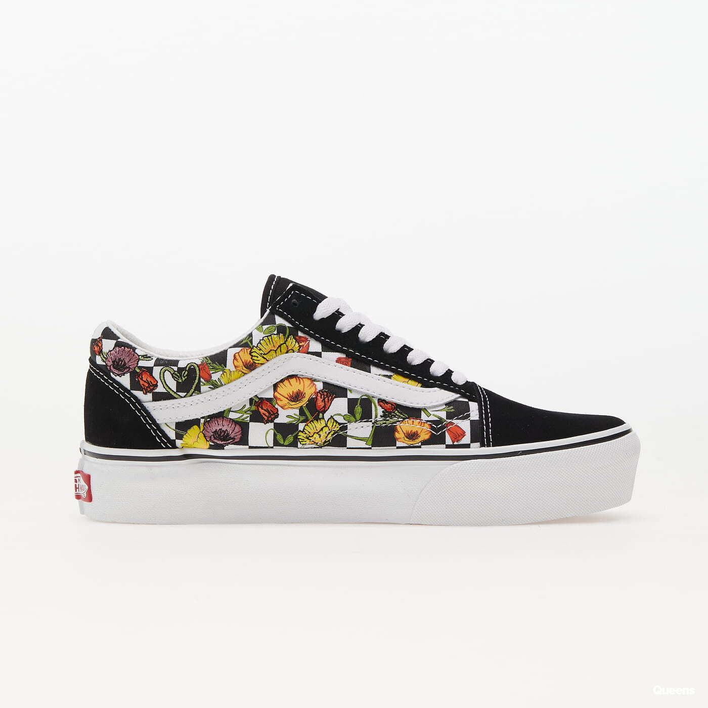 Vans old skool platform femme damier clearance