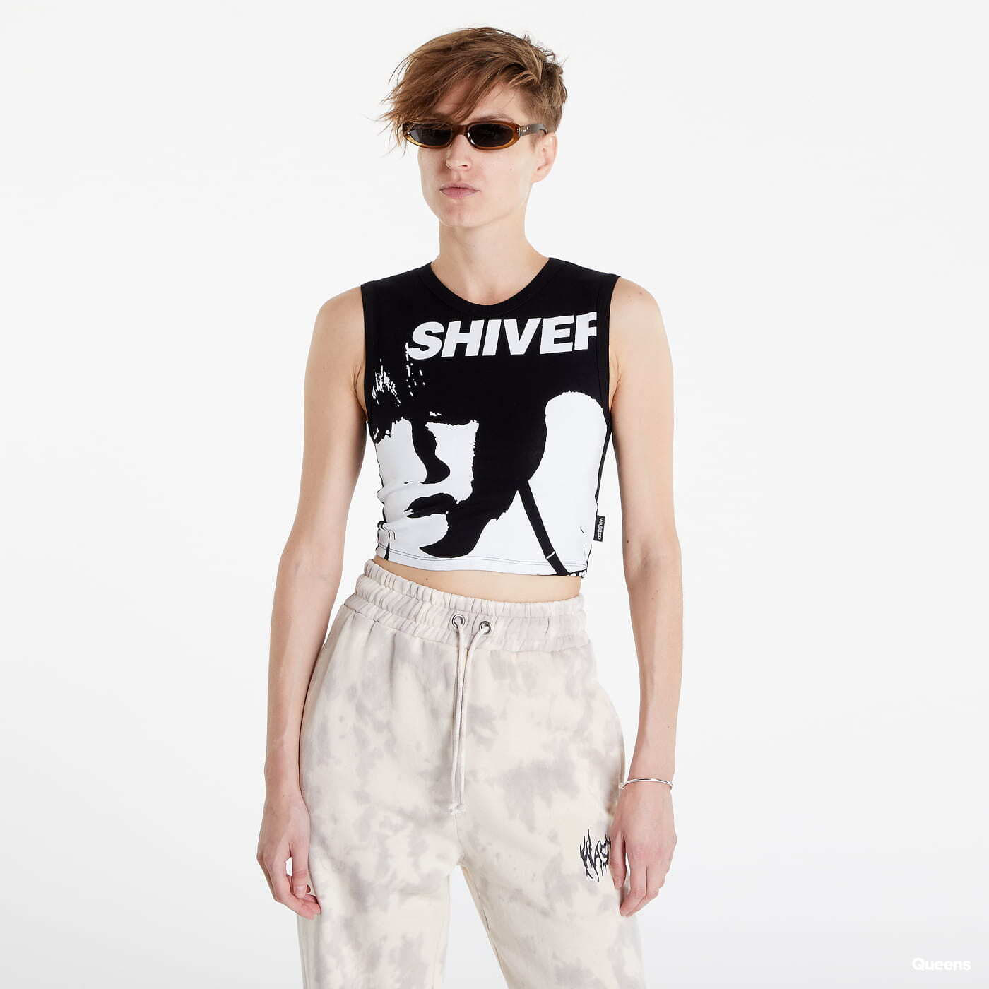 Topy Wasted Paris WM Tank Top Shiver Black