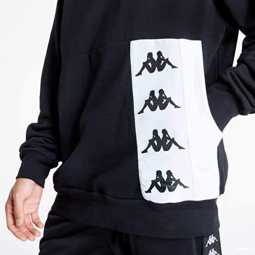 Kappa black jumper hot sale