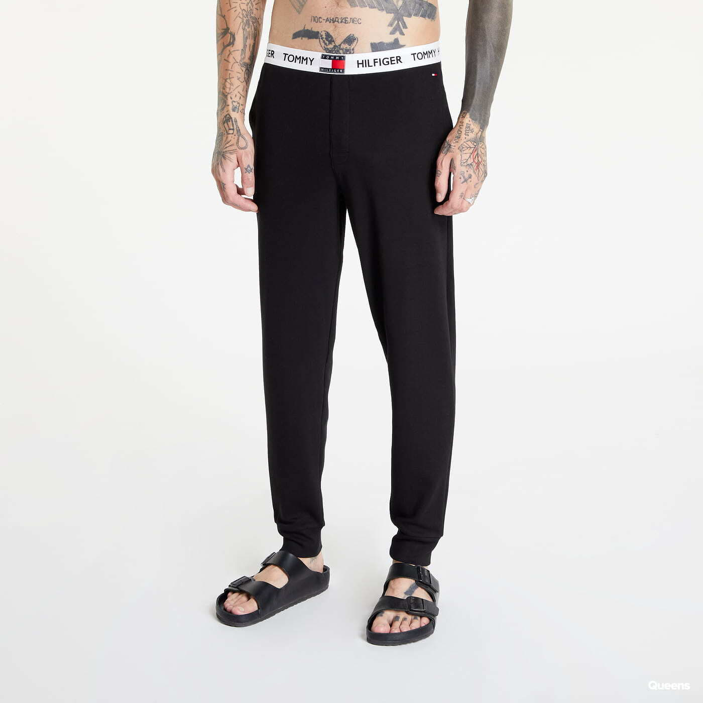 Pyžama Tommy Hilfiger Tommy 85 Relaxed Fit Lounge Bottoms Black