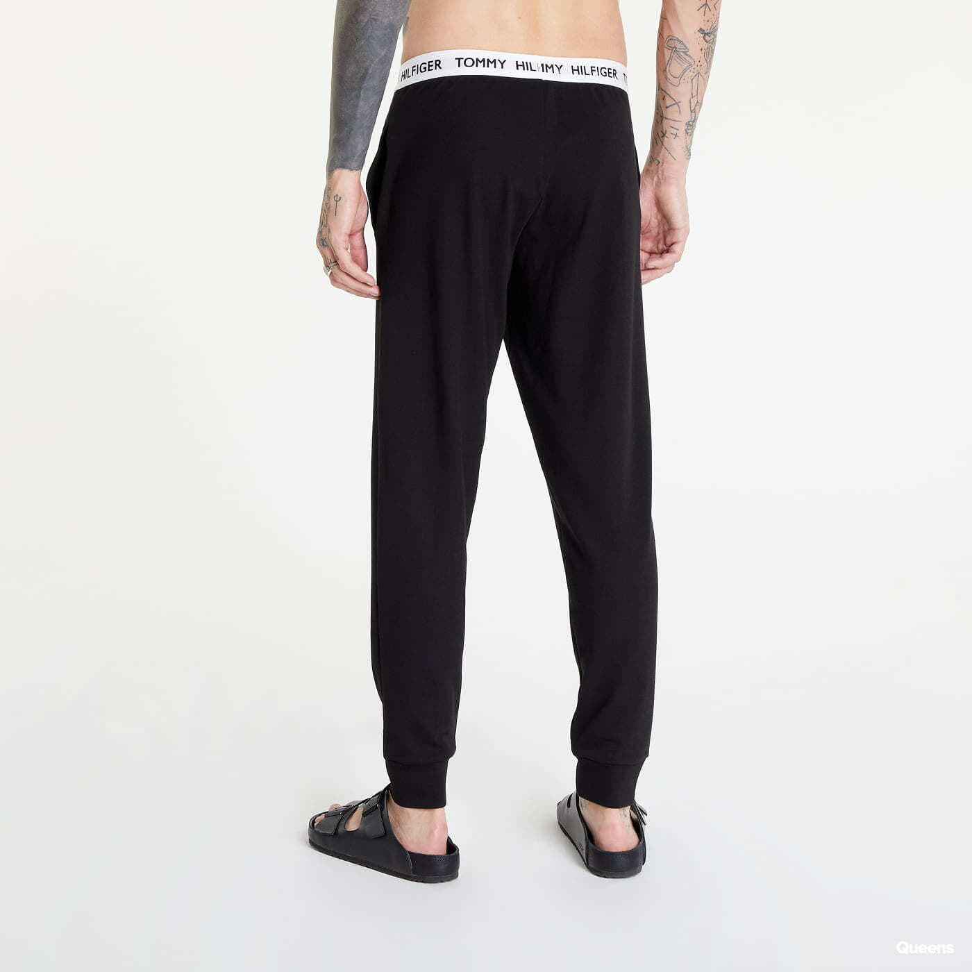 Pyžama Tommy Hilfiger Tommy 85 Relaxed Fit Lounge Bottoms Black