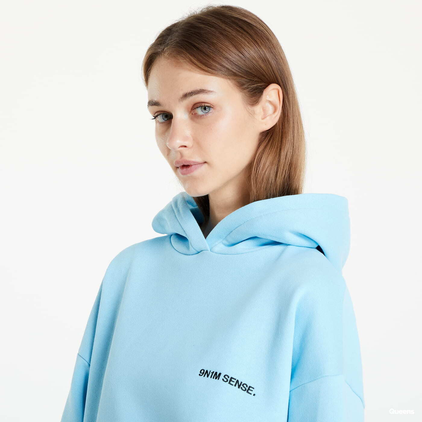 Hoodies and sweatshirts  9N1M SENSE. Hoodie Wmns Tyrquoise