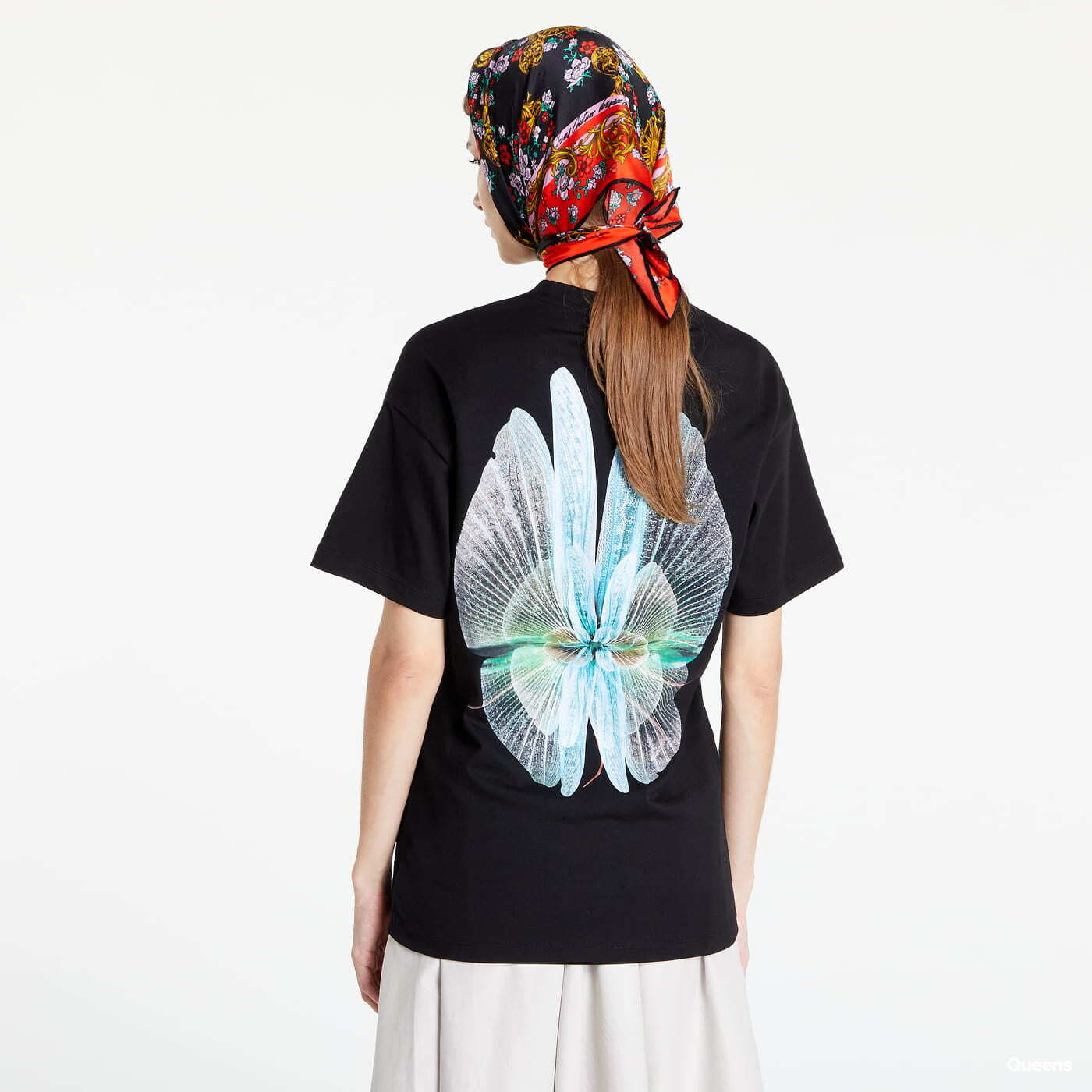 Trička 9N1M SENSE. T-Shirt Butterfly 3 Black