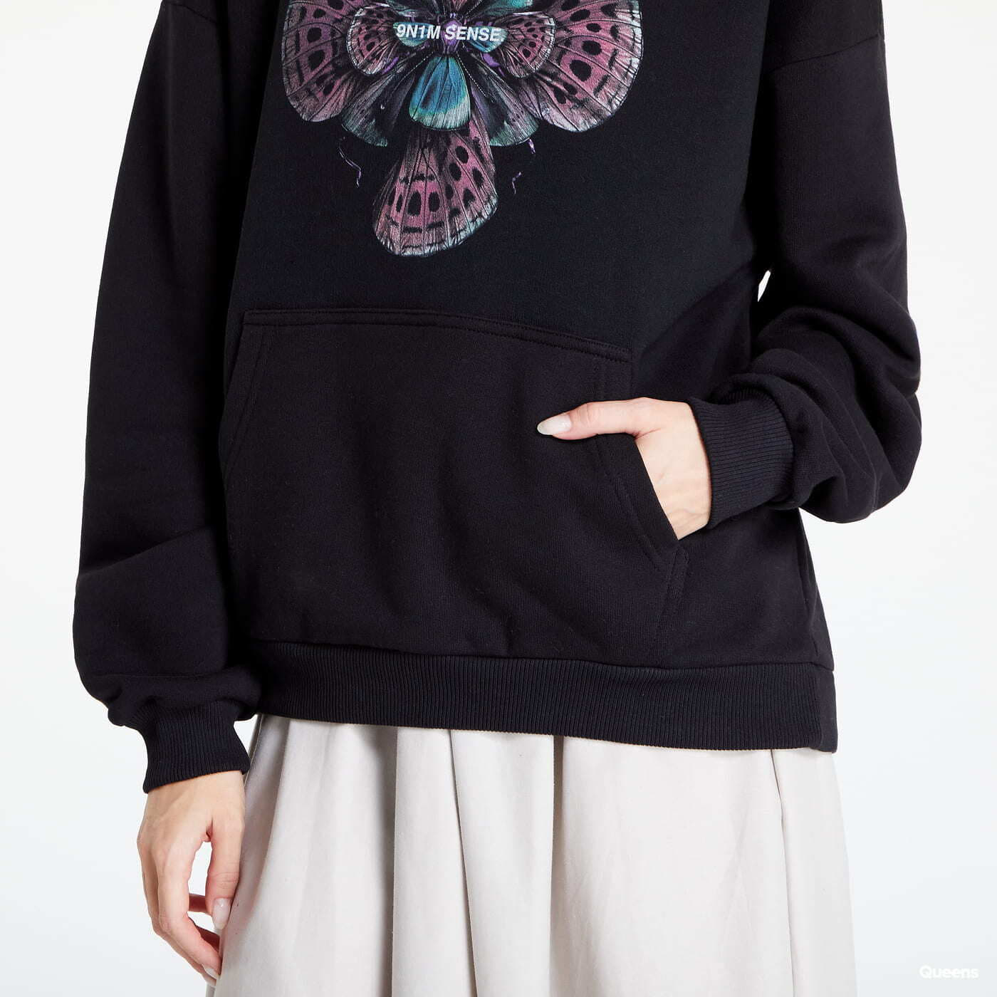 Sweatshirts 9N1M SENSE. Hoodie Fly Wmns Black