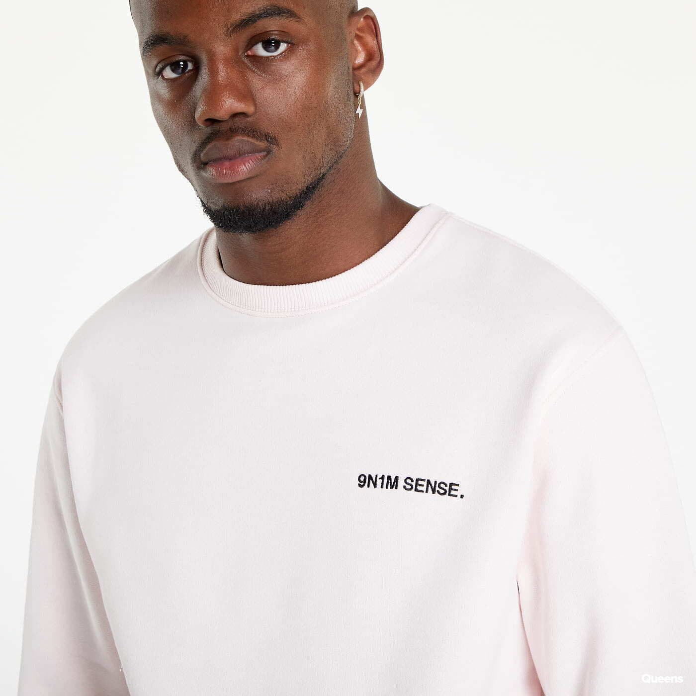 Mikiny 9N1M SENSE. Logo Sweatshirt Pink