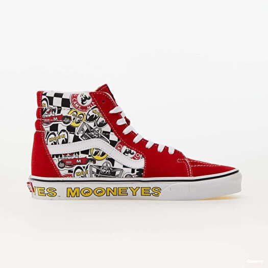 Men s shoes Vans Sk8 Hi Mooneyes Formula One Multi Queens