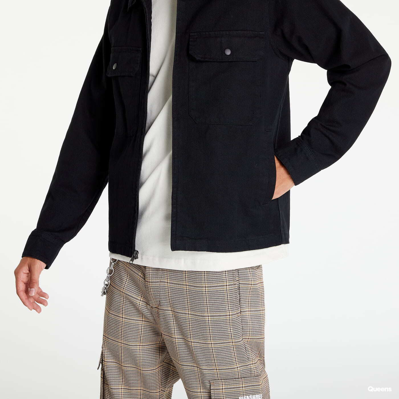 Geci PLEASURES Temper Work Jacket Black