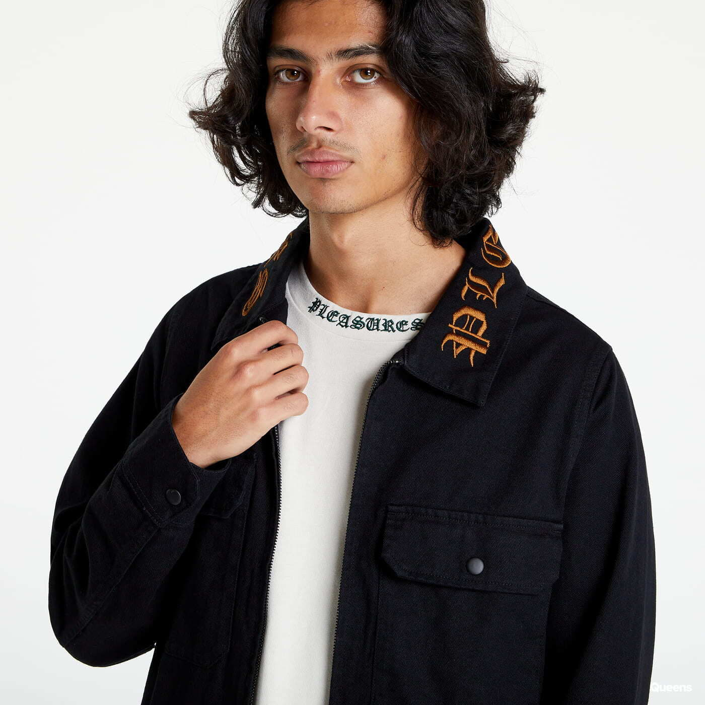 Geci PLEASURES Temper Work Jacket Black