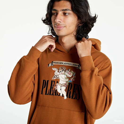 Pleasures smile hoodie on sale