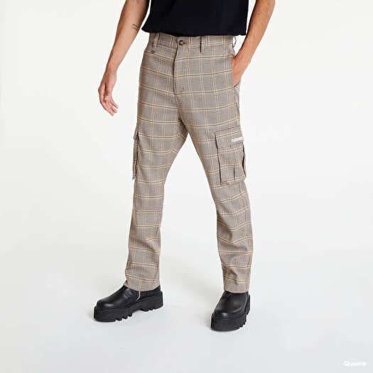 Plaid sales cargo pants