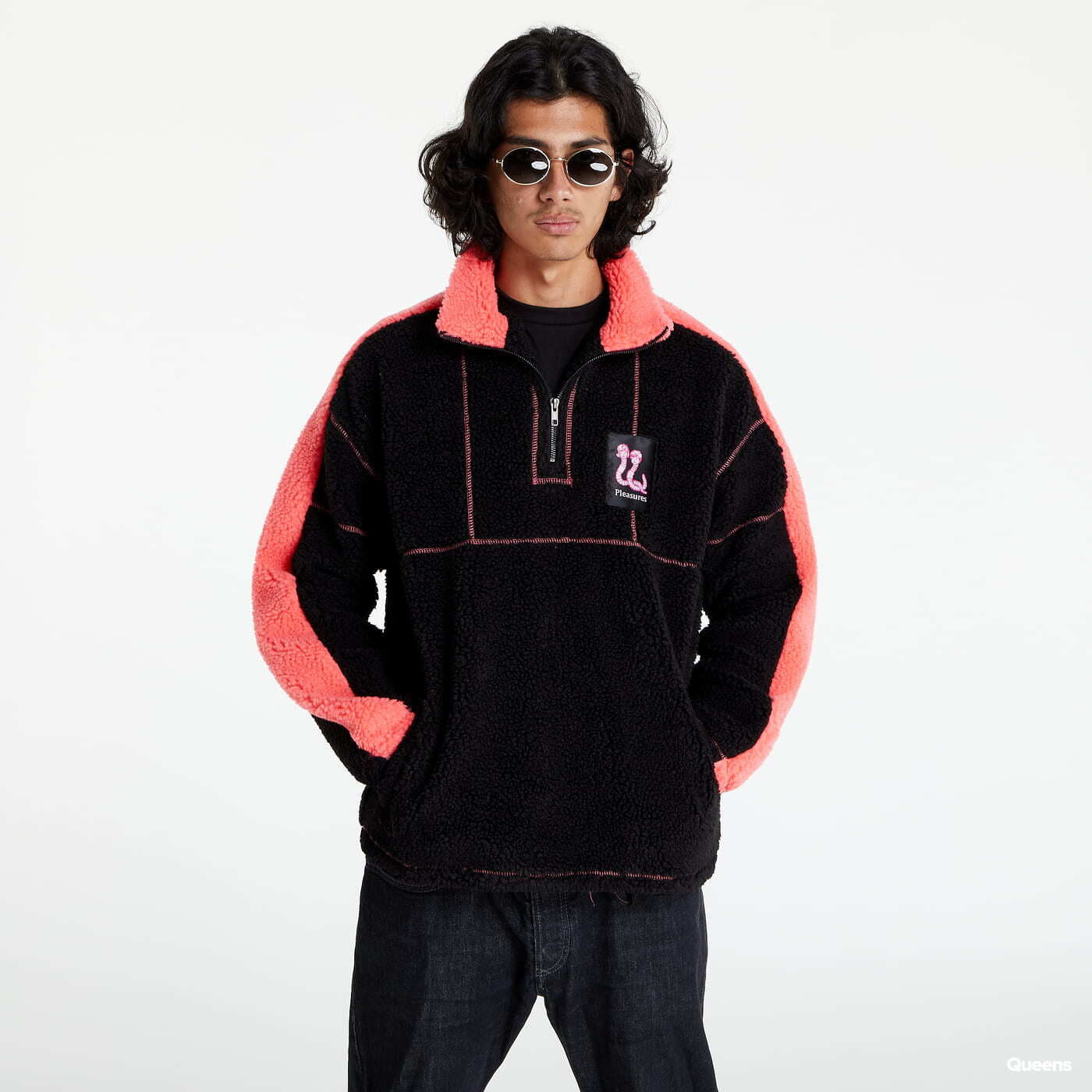 Striukės Pleasures Rewind Quarter Zip Black