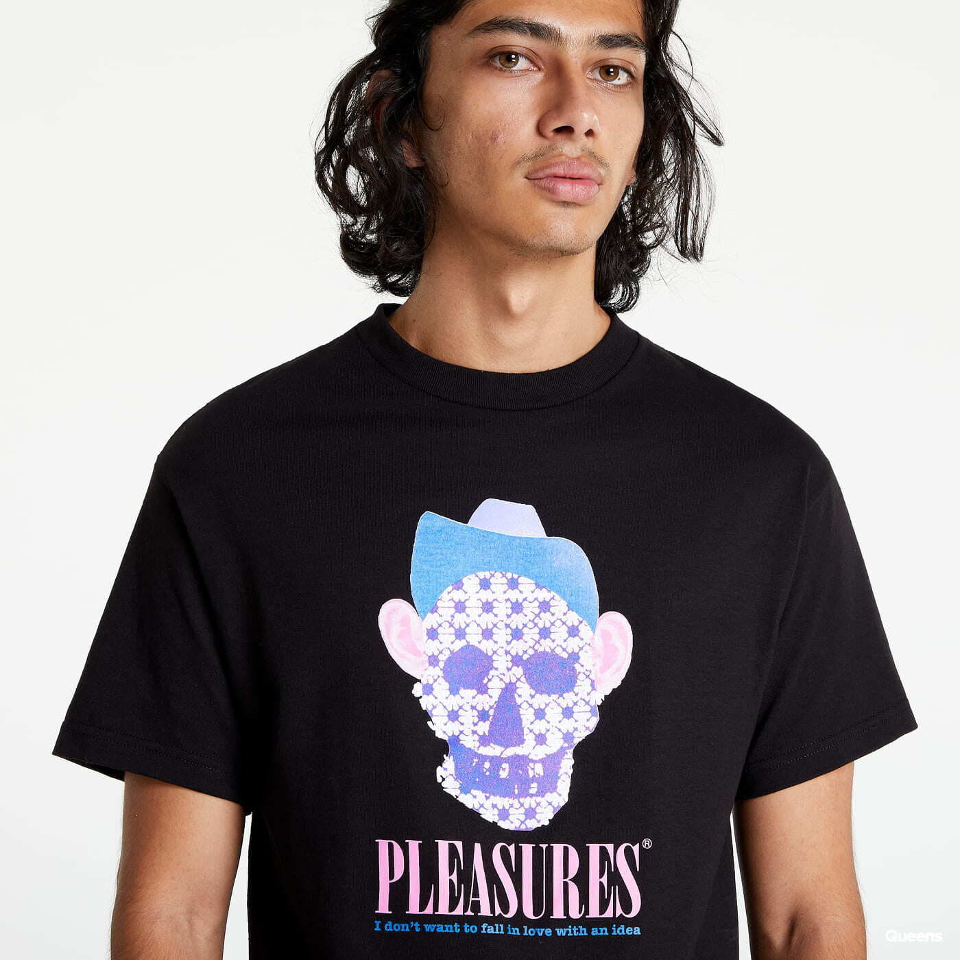 T-shirts PLEASURES Cowboy T-Shirt Black