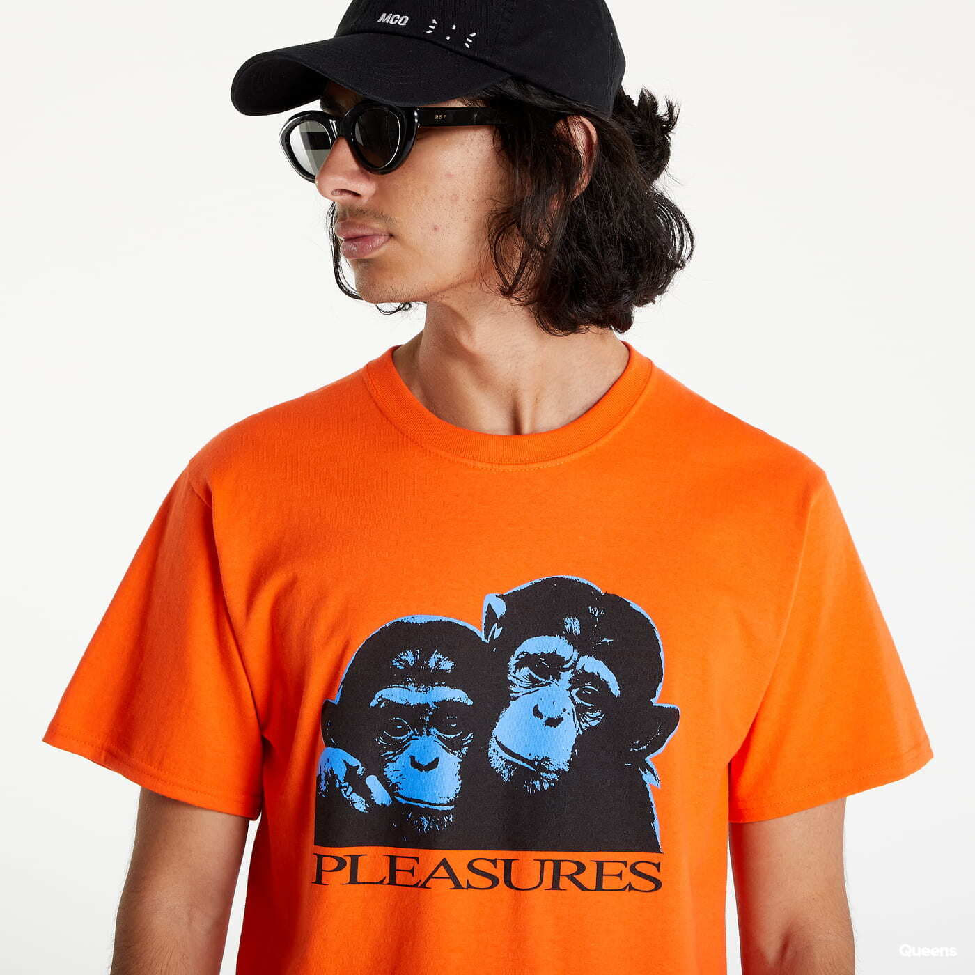 T-shirts PLEASURES Friendship T-Shirt Orange