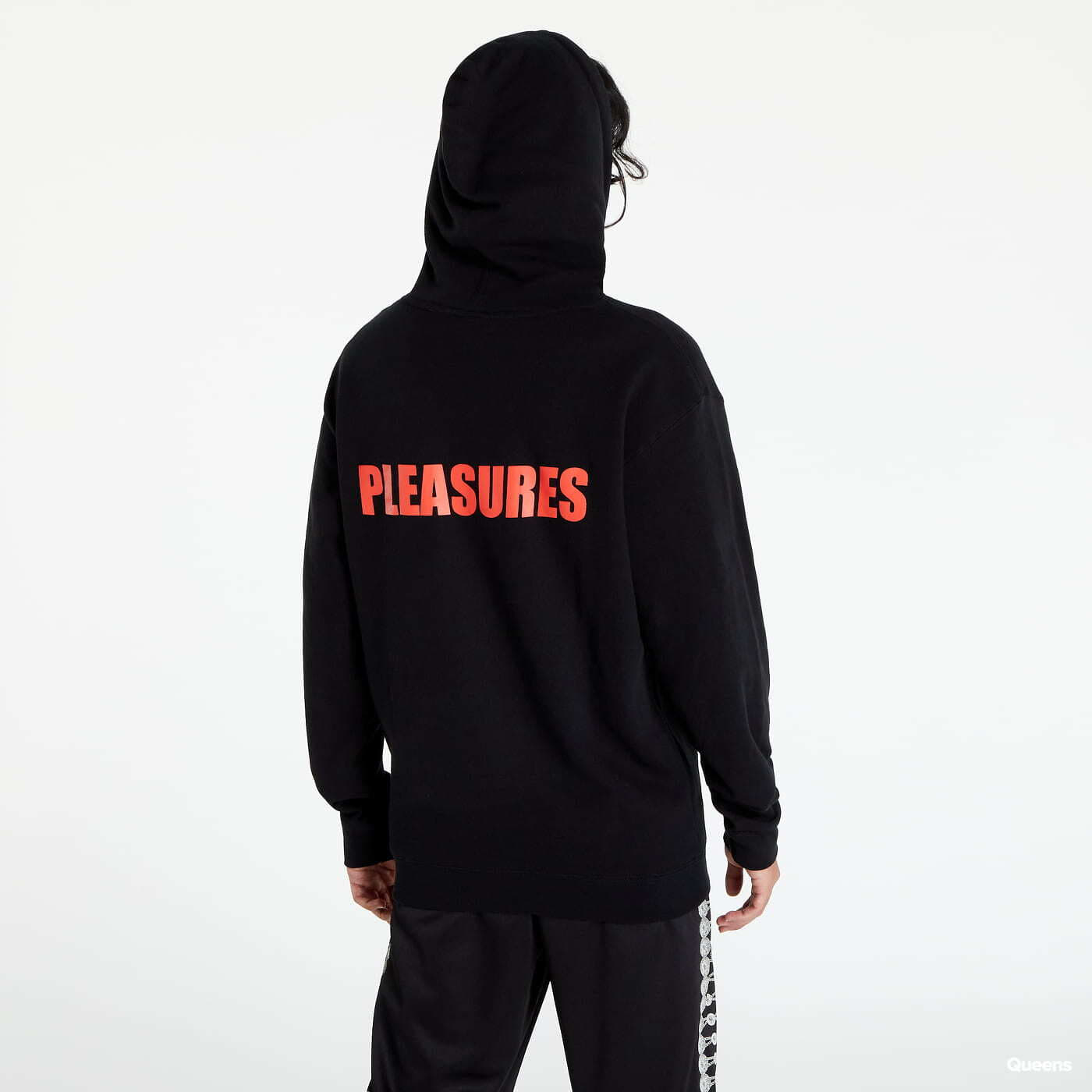 Mikinas ar kapuci un sporta krekli PLEASURES Mouth Hoodie Black