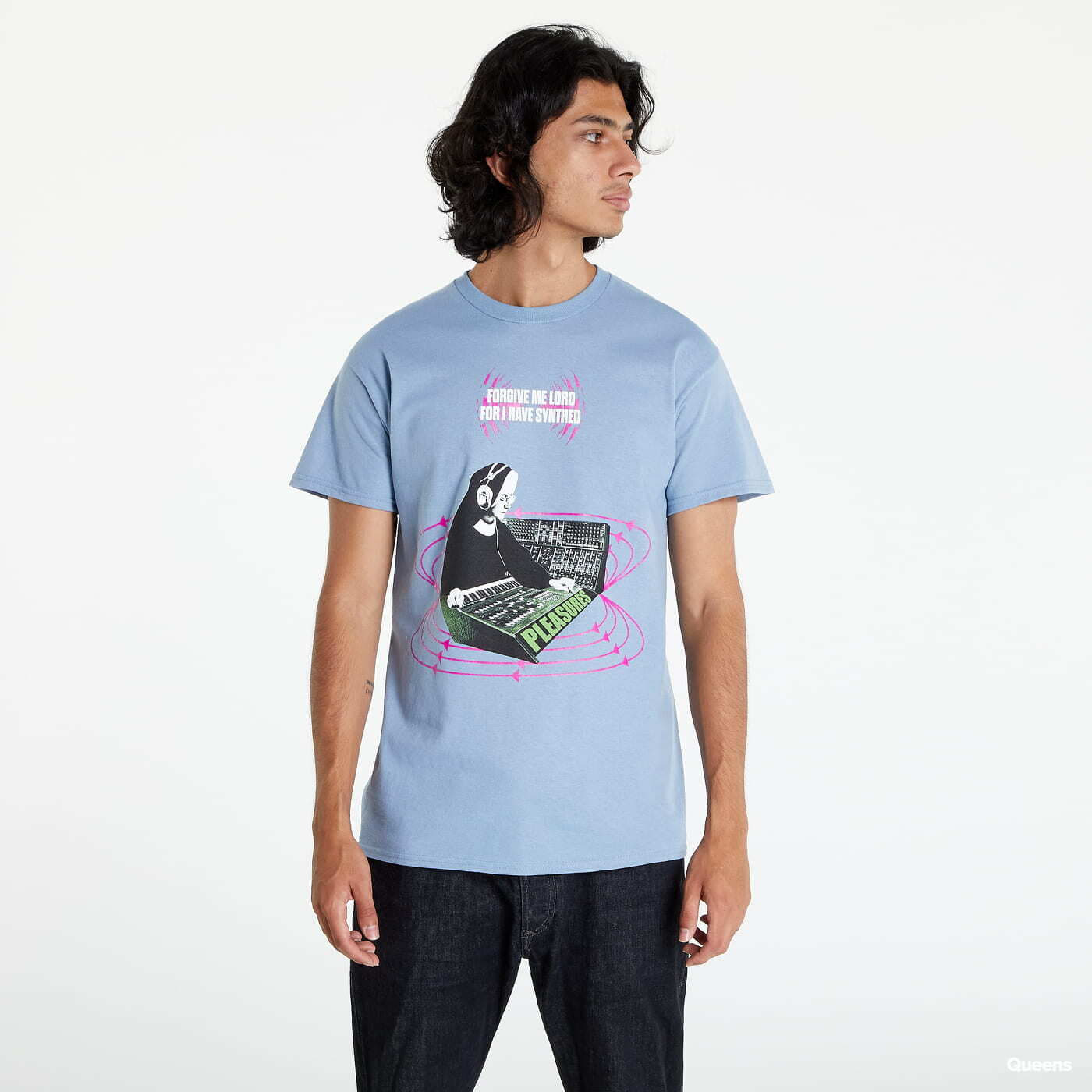 Majice i košulje PLEASURES Synth T-Shirt Slate