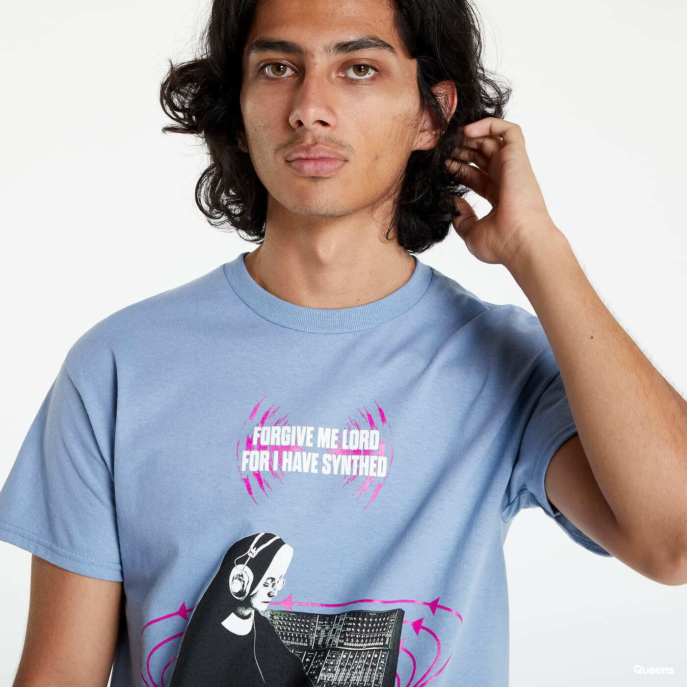 Majice i košulje PLEASURES Synth T-Shirt Slate