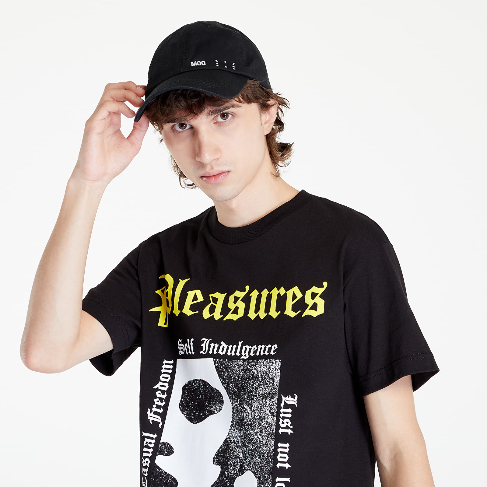 T-shirts PLEASURES Reality T-Shirt Black