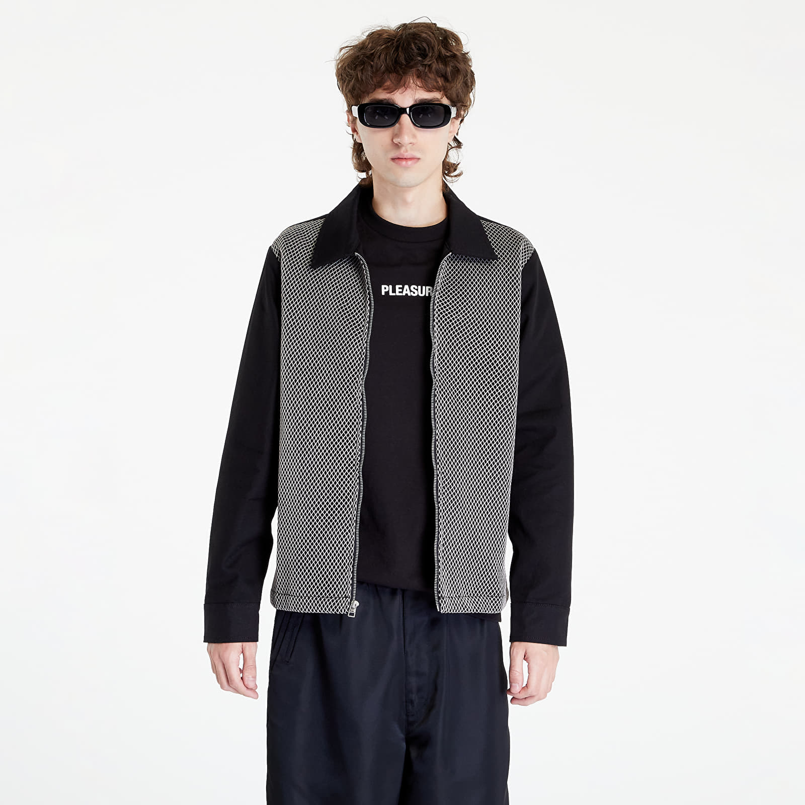 Куртки PLEASURES Flirt Work Jacket Black