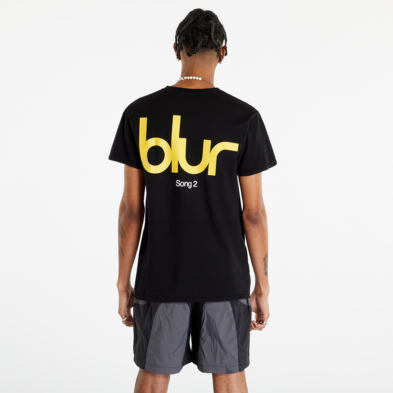 Magliette PLEASURES Blur Song 2 T-Shirt Black