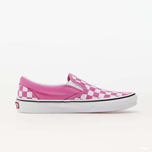 Womens purple checkered vans sales