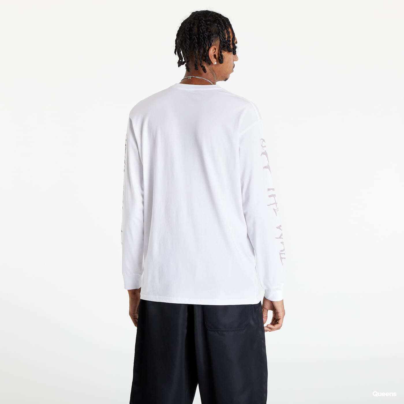 Majice T-shirt Vans Glaring Eyey LS Tee White