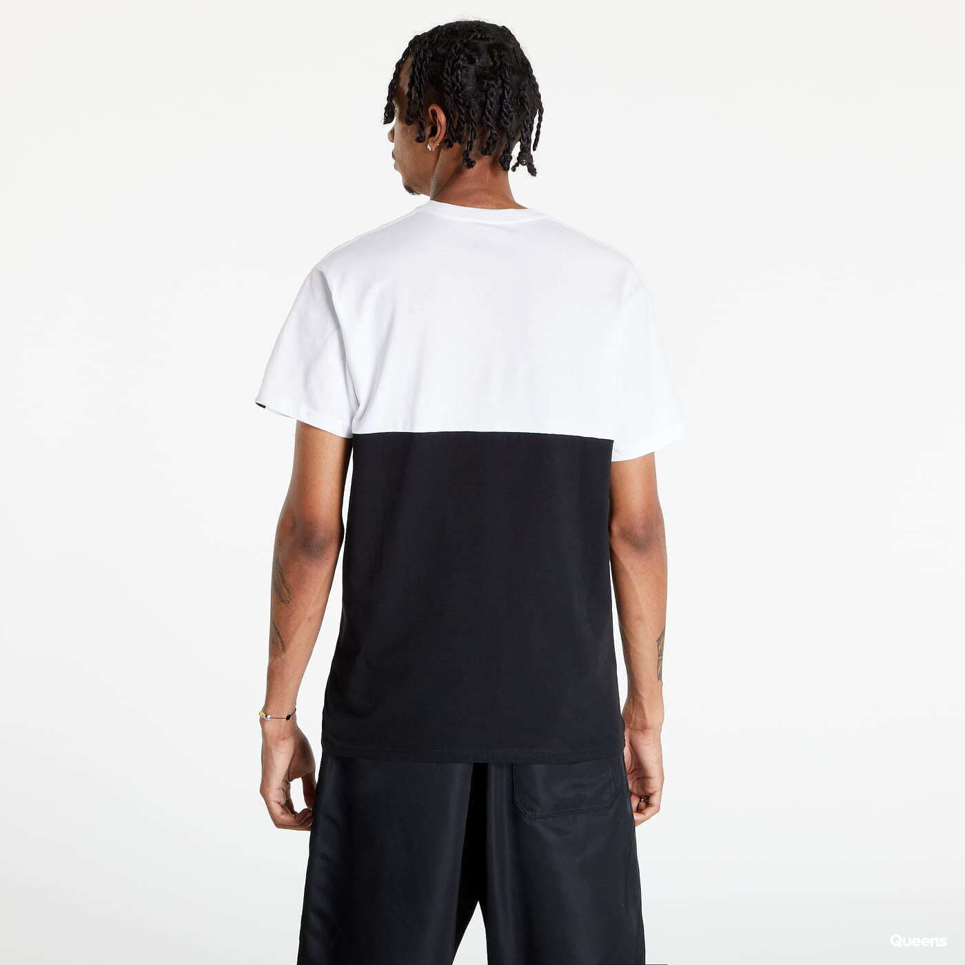 Tricouri Vans Colorblock Athleti Tee Black/ White