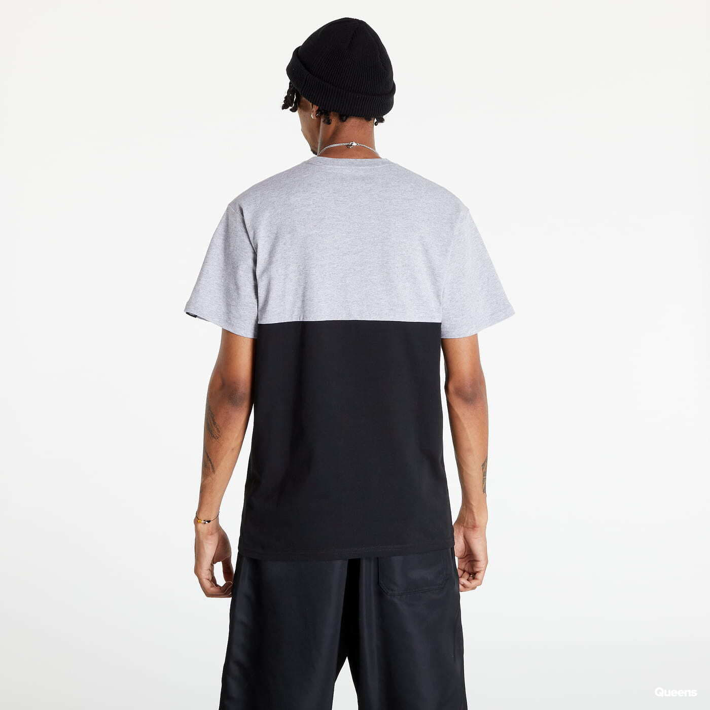 T-krekli Vans Colorblock Athleti Tee černé/ šedé