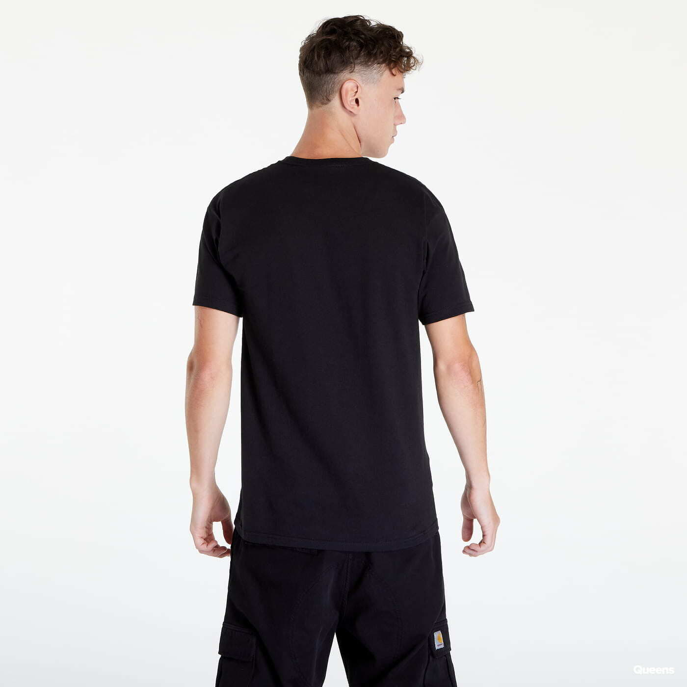 Trička HUF Blue Code T-Shirt Black