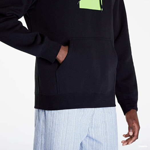 Hoodies and sweatshirts HUF Essentials Box Logo Hoodie Black | Queens