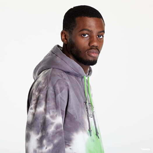 Hoodies and sweatshirts HUF High Dye Tiedye Hoodie Grey Green