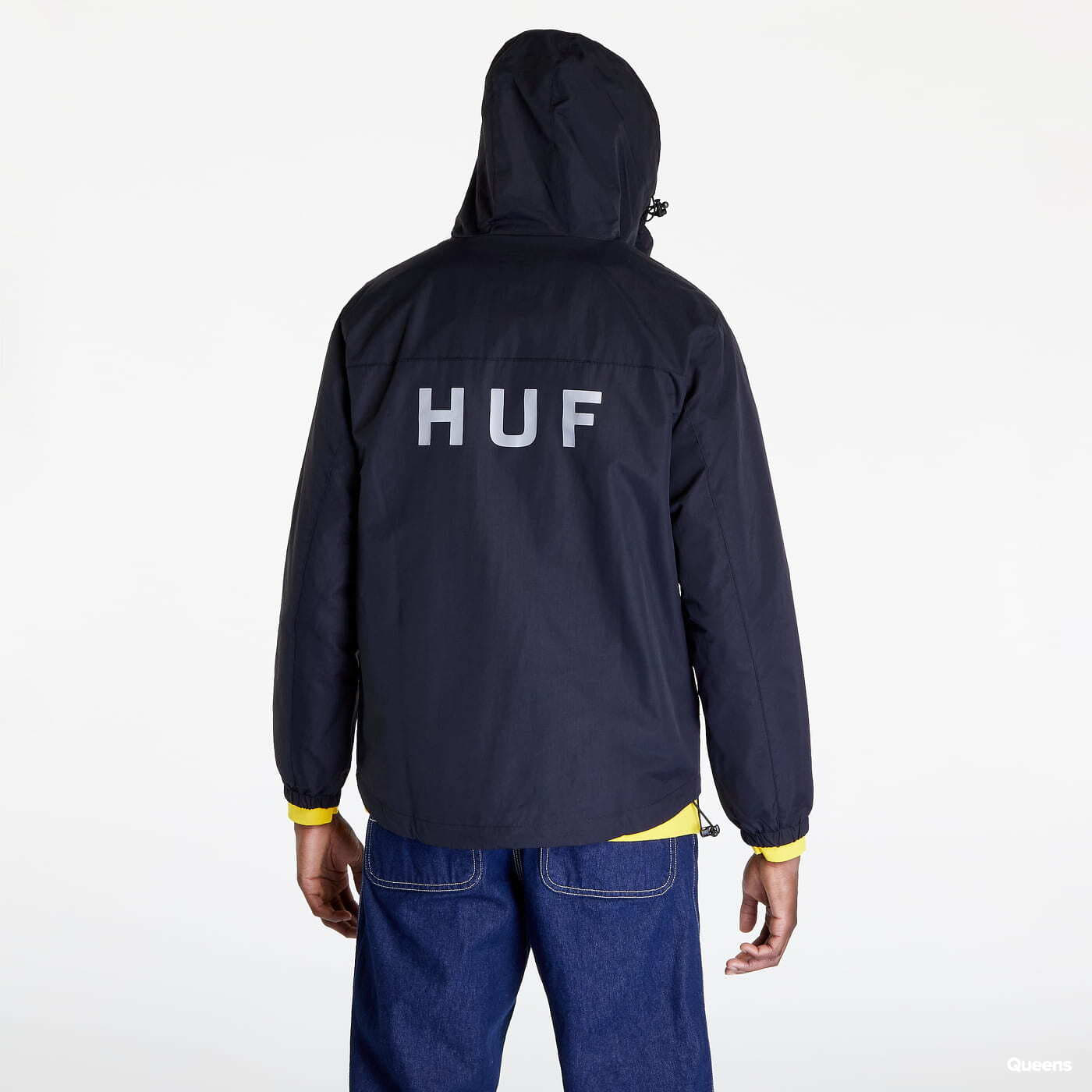 Chaquetas Coach HUF Essentials Zip Standard Shell Black